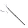Dental Shepherds Hook Explorer 23 Probe Sickle Pick Calculus Detection