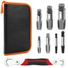8-Piece Set NPT Pipe Tap 1/8 Inch 1/4 Inch 3/8