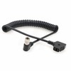 HangTon D-tap to Hirose 4 Pin Right Angle Power Cable