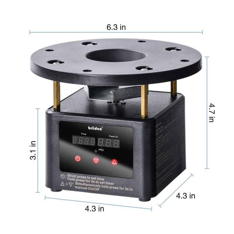 Automatic Chicken Feeder Timer, Briidea Poultry Feeder Motor and Timer