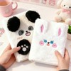 H-K Sticker Pad A6 Binder Fluffy, Cute, Girls, Binder x