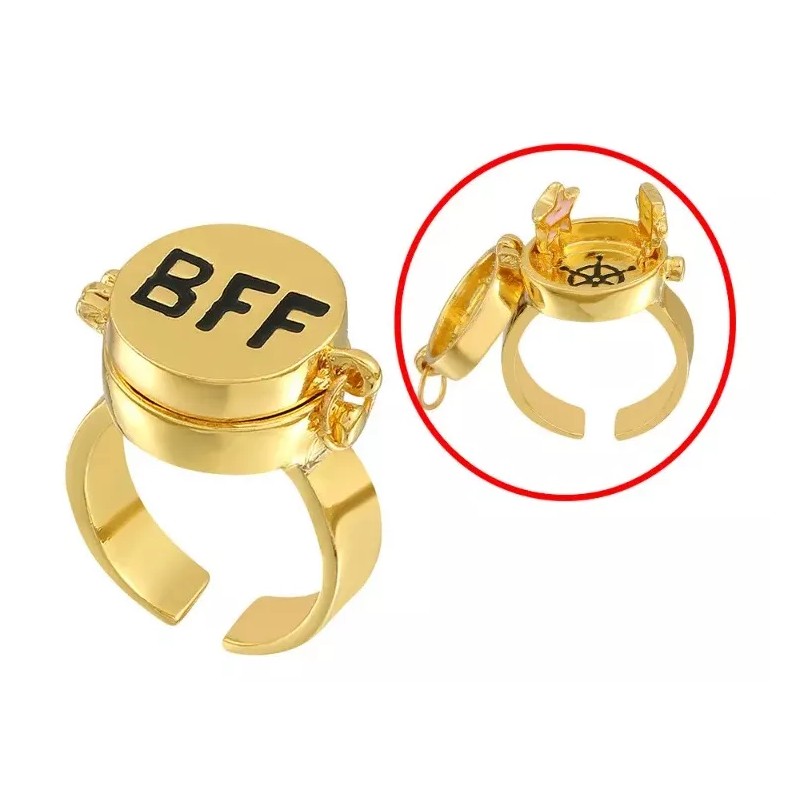 Alien Technology Anillo Bff Bob Esponja Patricio Mejores Amigos Giratorio