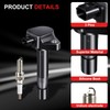 GPMMWPG UF603 Ignition Coil Pack Iridium Spark Plugs Fits for