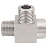Yoebor Stainless Steel 304 Pipe Fitting Female Run Tee, 1/4"