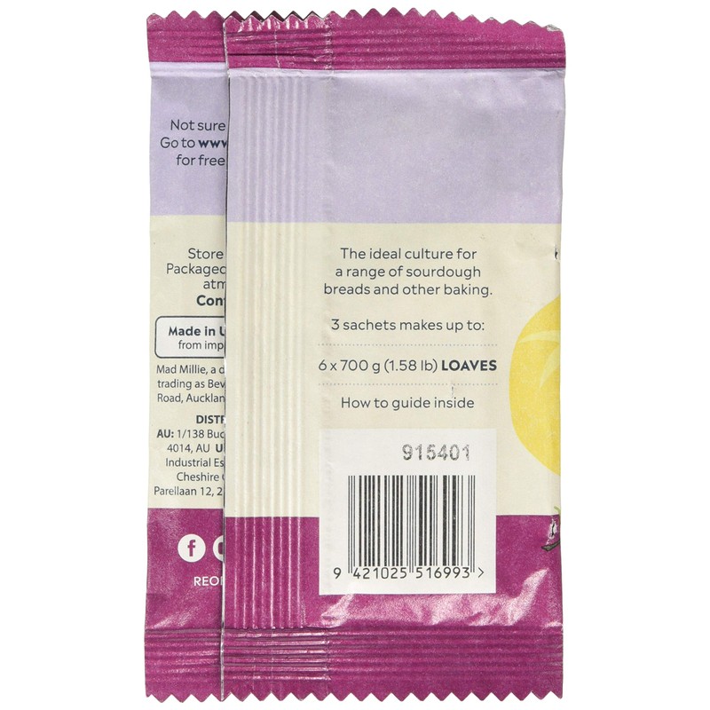 Mad Millie Sourdough Culture, 21 g