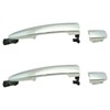 TRQ Left and Right Exterior Door Handle Set Drivers Side