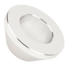 Manual Tire Changer Centering Cone, Upgrade Billet Aluminum Wheel Balancer Hold Down Cone for 1.67in Dia Center Post Car Truck SUV, Silver