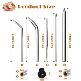 5pcs Baseball Lacing Needles， Handy Glove Shoelace Repair Kit, Baseball and Softball Glove Lacing Needles 5 Lace Locks with Needle Bag and Storage Box Mitt Repair Tool for Catcher's