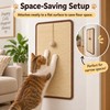 Sisal Cat Scratcher Replacement Pad with Hanging Ball – 40