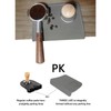 2Pcs Coffee Tamp Mat Integrated Silicone Coffee 90 Degree Corner