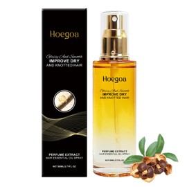 Hair Essential Treatment Oil, Conditioning Oil Spray Scalp & Hair Strengthener Leave-In Conditioner, Improve Hair Dry and Frizzy, Glossy & Smooth.(80ml)