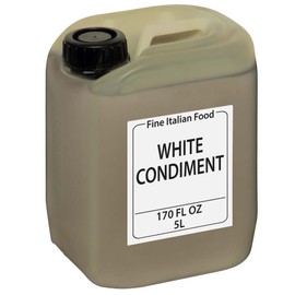 White Balsamic Vinegar of Modena, Bulk, Catering, Restaurant-Quality, Salad Dressing, Pasta Sauce, Glaze, Vinaigrettes, Reduction, 5-liter