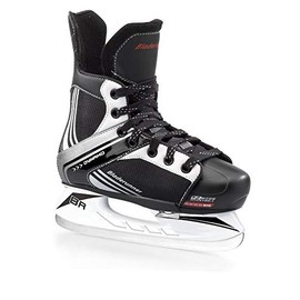 Rollerblade Bladerunner Hockey Ice Skates, Black, US Kids Adjustable 11J-1