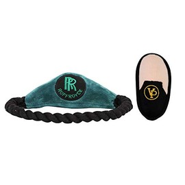 Vanderpump Pets Ruff Royce and Mini Slipper Plush Bundle Medium Green One Size