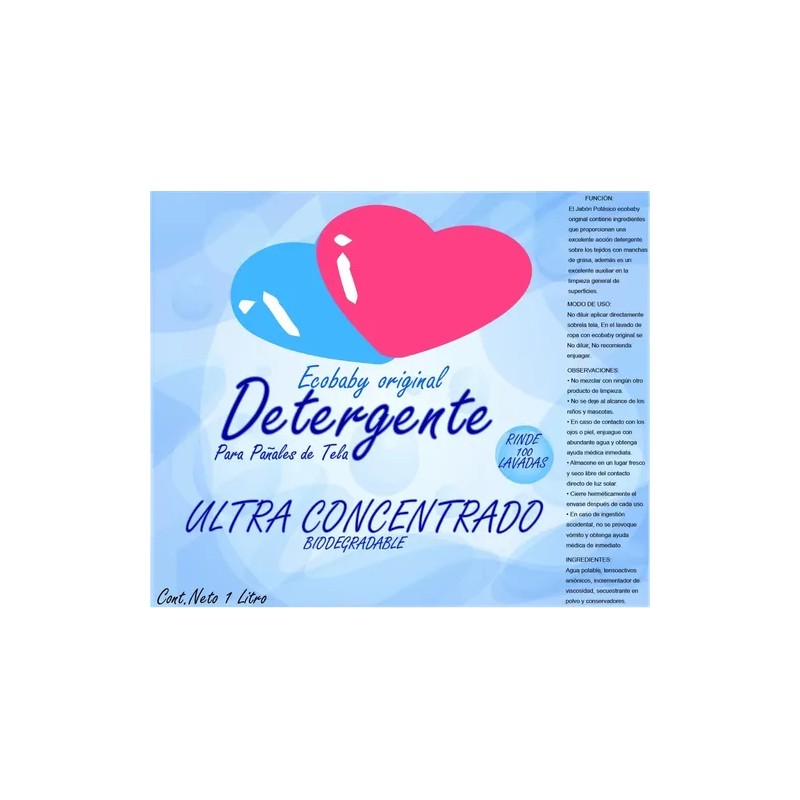 Pack Jabon Ecobaby Liquido Desodorizante Marca Ecobaby