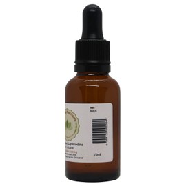 White Iodine Decolourised Solution 15% - 35ml - with Glass Pipette