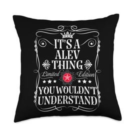 Alev Name Its A Alev Thing You Wouldn't Understand Throw Pillow