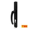 TSS Black UPVC Door Handle Pair Set, 92mm PZ (Centres),