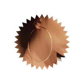 TseenYi Boho Large Circle Hoop Earrings Giant Circle Gold Hoop Earrings Large Circle Drop Earrings Exaggerated Round Dangle Earrings Circle Huggie Hoop Earrings Jewellery for Women and Girls, Resin