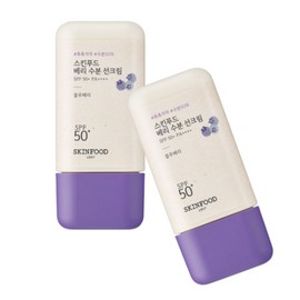 Skin Food 비건 선케어 스킨푸드 선크림 베리 수분 선크림 50ml 2ea Vegan Sun Care Skin Food Sun Cream Berry Moisturizing Sun Cream 50ml 2ea [2 x 50ml]