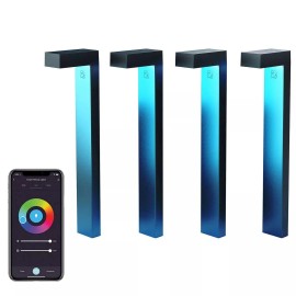 Atomi Smart Color Changing LED Pathway Lights - Number of Lights: 2 Lights