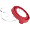Anchor Hocking TrueSeal Glass Food Storage Container with Airtight Lid,