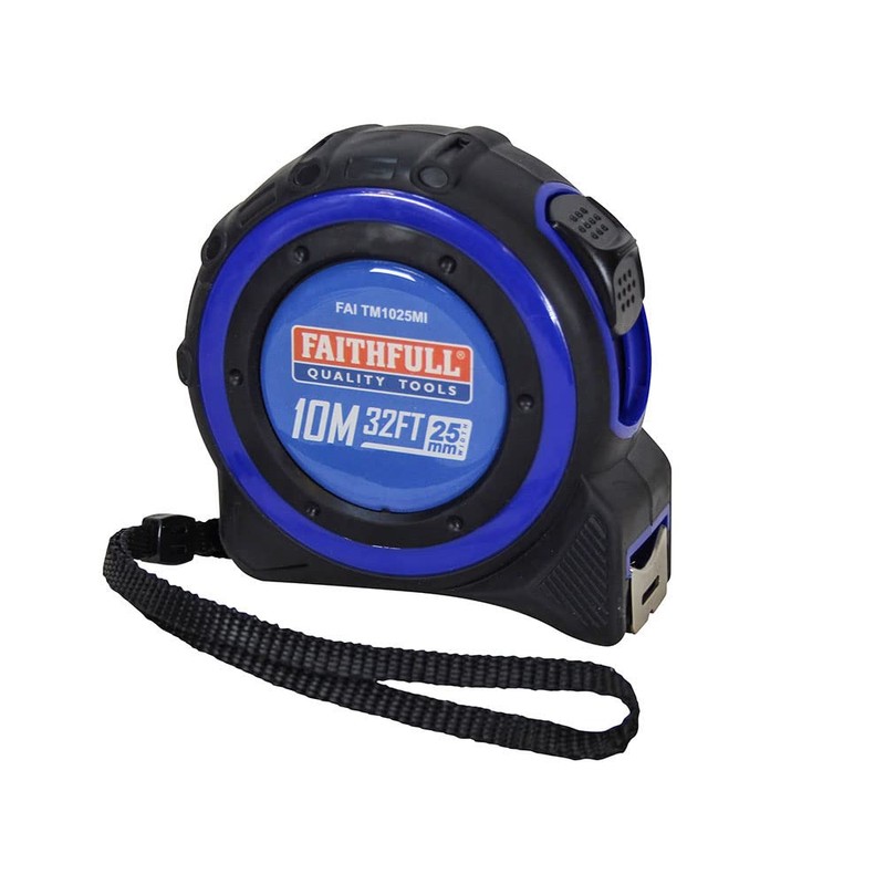 Faithfull FAITM1025MI Trade Tape Measure - 10M/33ft