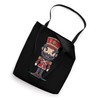 Well-dressed nutcracker with beard costume Tote Bag