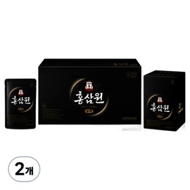 Jeonggwanjang CheongKwanJang Red GinsengWon CheongKwanJang Black Red Ginseng Concentrate 80mL, 30 packets (2) / 정관장 홍삼원 정관장 블랙 홍삼 농축액 80mL 30포 2개