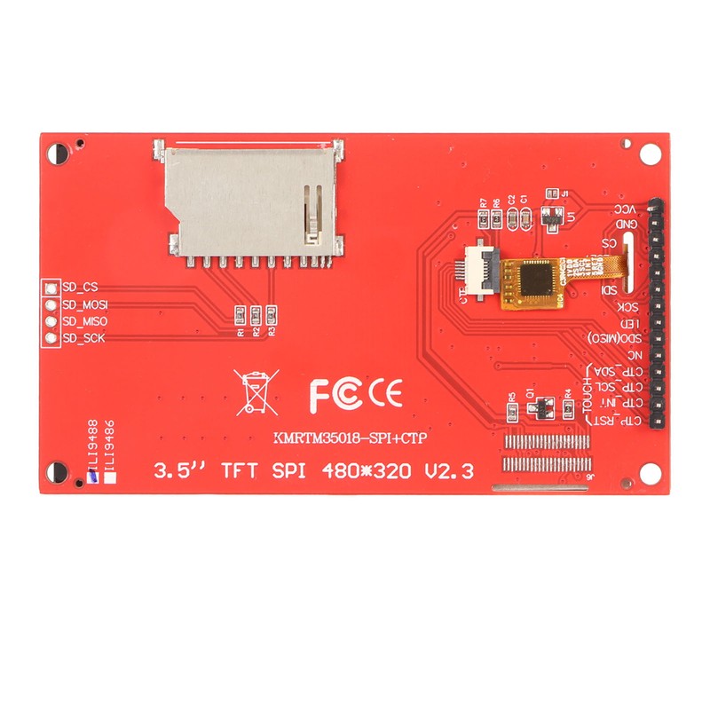 TFT LCD Screen Module 3.5 Inch 480x320 SPI Serial Port