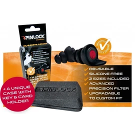 Pinlock Motorcycle Ear Plugs - New Generation Earing Protection