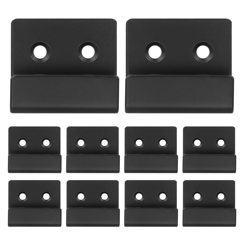 LOUZAGO 10 Pcs Wall Hanger, Stainless Steel Wall Mount Brackets