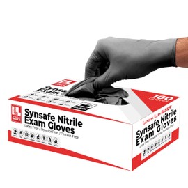 London Labs 4Mil Synsafe Black (100 CT)-S