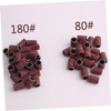 Healeved 200pcs Nail Drill Sanding Bands Grit Manicure Tool Sanding
