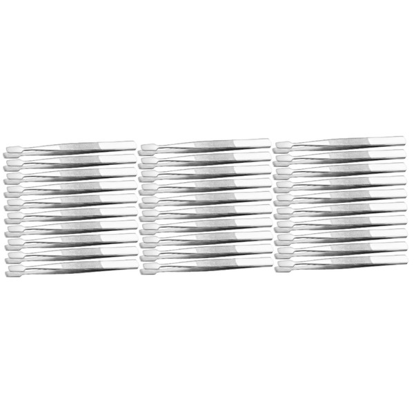 Baluue 30pcs Lash Tweezers Ergonomic Precision Tools for Crafting Eyelash