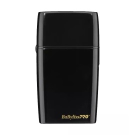 BaBylissPRO FOILFX02 Cordless Black Metal Double Foil Shaver | FXFS2B