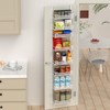 VyGrow 12.3" W Narrow Over the Door Pantry Organizer, 8-Tier