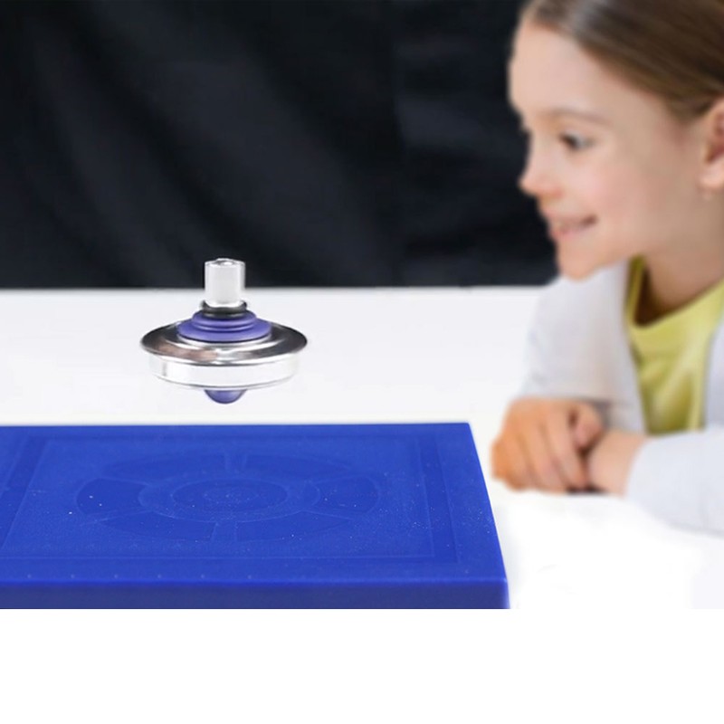 Kids Magnetic Spinning Top Classic Levitation Scope Suspended UFO Floating