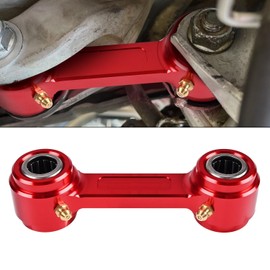 OICCTBF Rear Suspension Lowering Link,Billet Aluminum Motorcycle Off-road Bike Lowers Rear Suspension Drop Link Kit for Honda XR650L 1993-2024 for XR600R 1985-2024 (RED)