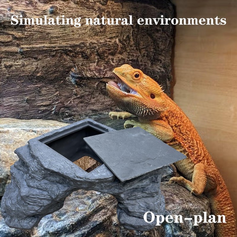 X-Large Bearded Dragon Basking Platform, Lizard, Snake or Reptile Hide