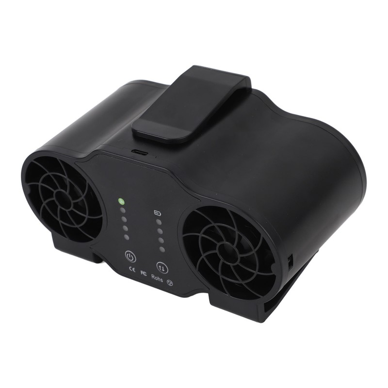 Portable Waist Clip Fan Super Strong Airflow 4 Speed Personal