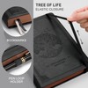 RETTACY A5 Blank Notebook, Leather Hardcover, Thick Notebook, 320 Pages,