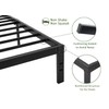 45MinST 14 Inch Platform Bed Frame/Easy Assembly Mattress Foundation /