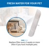 20 Packs Replacement Filters for DownyPaws Pet Wireless Cat Water