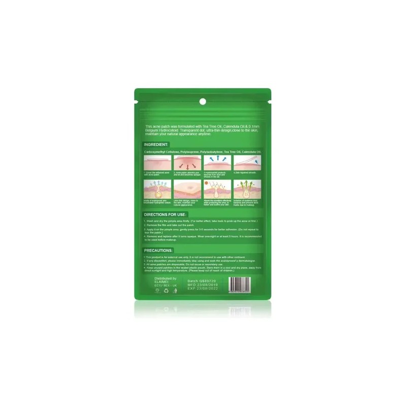 Parche Para Acné + Absorbe Grasa Cicatriza Rápido | Kit