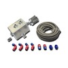 2L SILVER ALUMINIUM OIL CATCH CAN TANK KIT AN10 STAINLESS