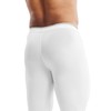 MIZOK Men’s See Through Mesh Compression Pants Ice Silk Yoga