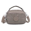 OPXTO-BoBo Lightweight Small Solid Color Crossbody shoulder bag, Nylon Multi-Pocket