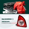 WILROOAM Tail Light Assembly Compatible with 2008 2009 2010 2011