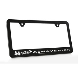 Ford Maverick Plastic License Plate Frame